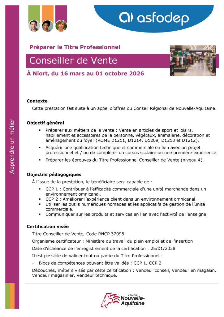 Essentiel TP CVente 2026 Mars